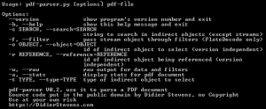 PDF Tools | Didier Stevens