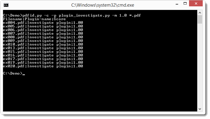 Announcement: PDFiD Plugins | Didier Stevens