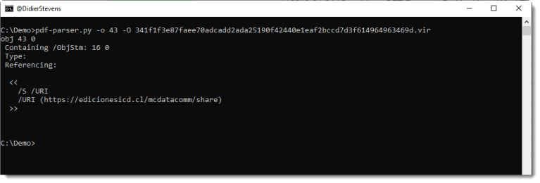Analyzing a Phishing PDF with /ObjStm | Didier Stevens